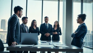 카드깡의 법적 쟁점에 대해 논의하는 전문가 그룹의 모습