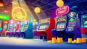 Permainan slot deposit 5000 dengan mesin slot dan dompet digital yang menarik.