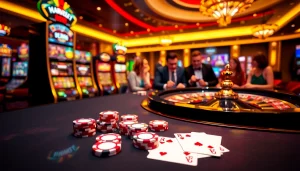 Marvelbet players enjoying an immersive casino gaming experience at a luxurious table.