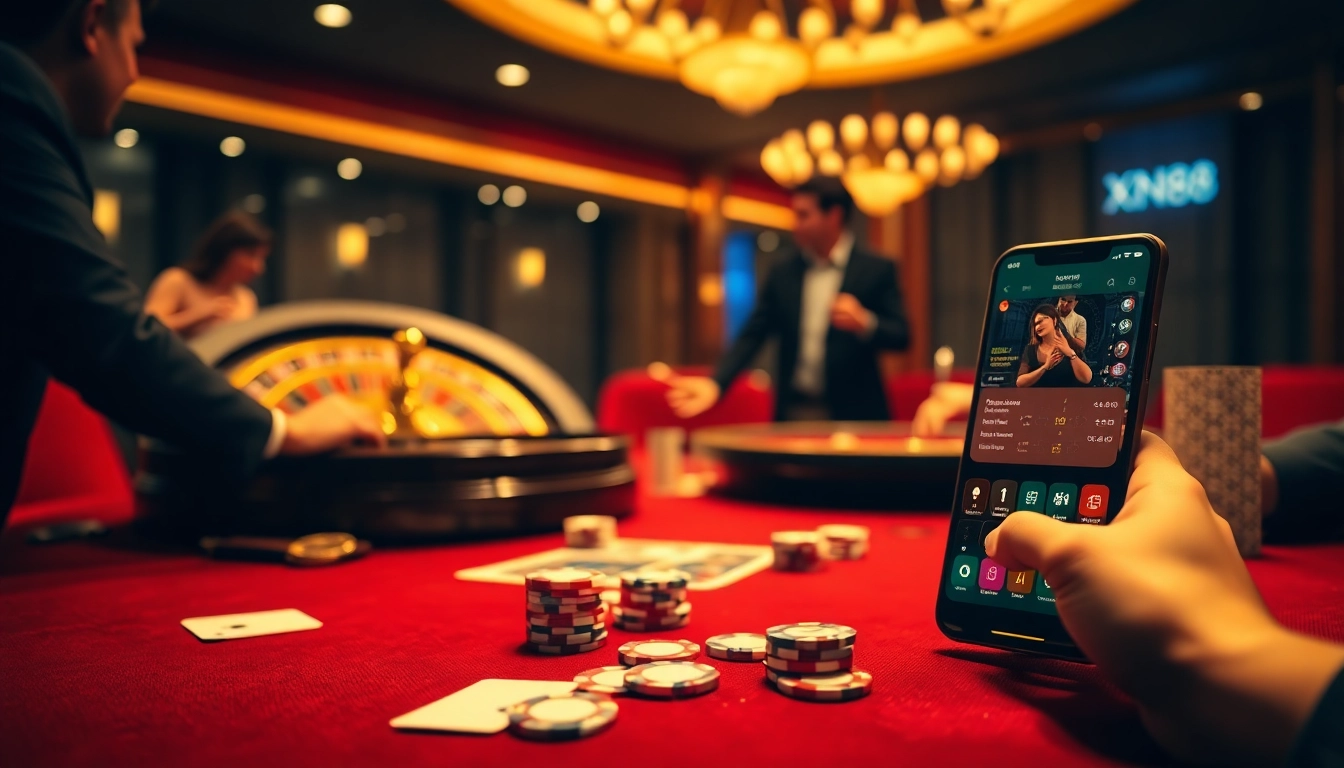 Experience the thrill of casino gaming with Tải App XN88 on your mobile device.