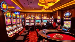 Experience the thrill of Slot Gacor Hari ini with vibrant casino slot machines and exciting gameplay.