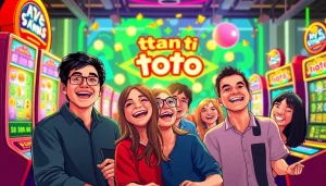 Setiap pemain petani toto terlibat dalam permainan slot dengan ekspresi bahagia dan antusiasme.