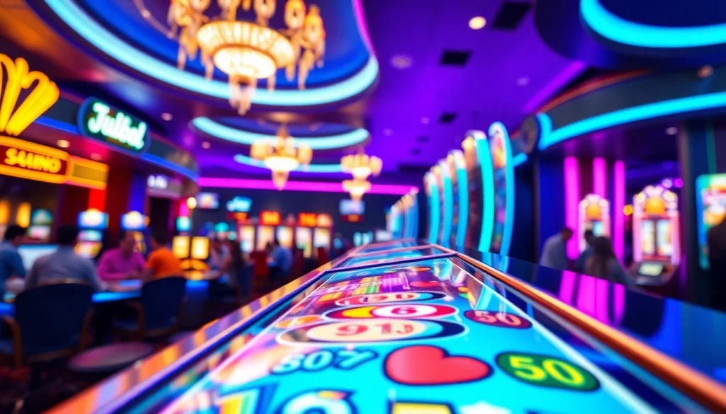 Mencoba yuyu4d slot dengan mesin slot yang menarik dan suasana kasino yang ramai.