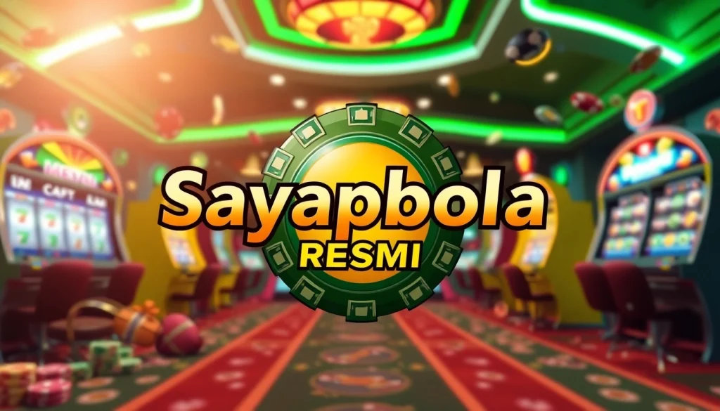 Jelajahi sayapbola resmi dengan desain logo yang menarik dan elemen gaming yang kaya.