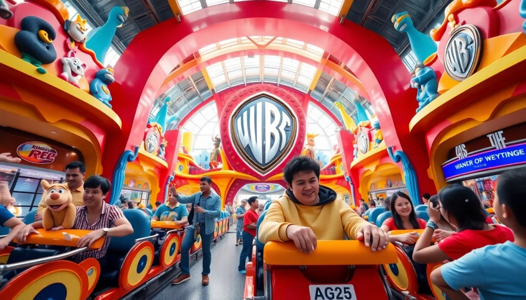 Experience Warner Bros. World Abu Dhabi, the ultimate indoor theme park, filled with joy and excitement for families and children.