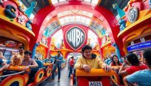 Experience Warner Bros. World Abu Dhabi, the ultimate indoor theme park, filled with joy and excitement for families and children.