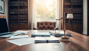 Highlighting the importance of das 142 with a professional legal document in an elegant office.