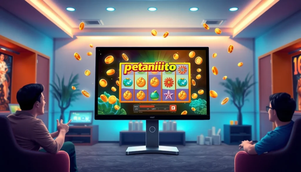 Mainkan petanitoto dari komputer modern dengan suasana bermain yang ceria.