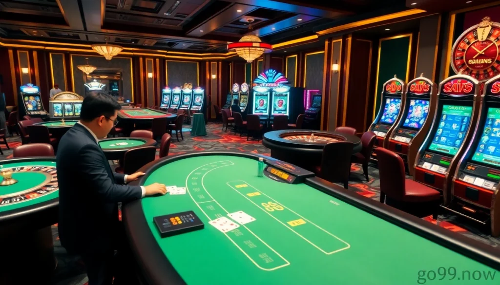Engage in thrilling online casino games at https://go99.now/ with vibrant tables and exciting jackpots.