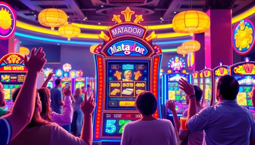Menangkan jackpot besar di matador168 slot dengan mesin slot yang berwarna-warni dan ceria.