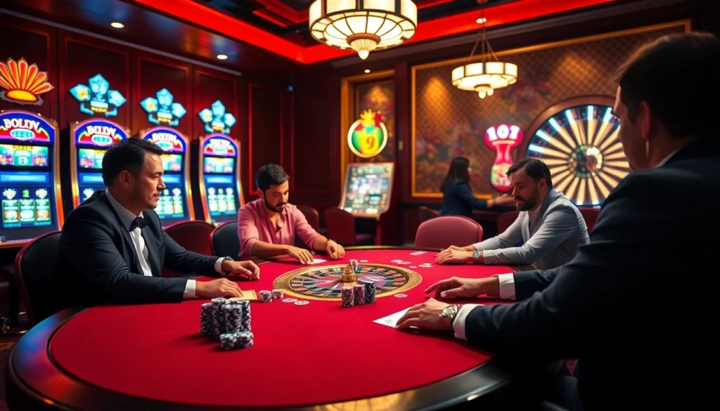 Win big at 32win.football with a thrilling poker match among elite players in a luxurious casino.