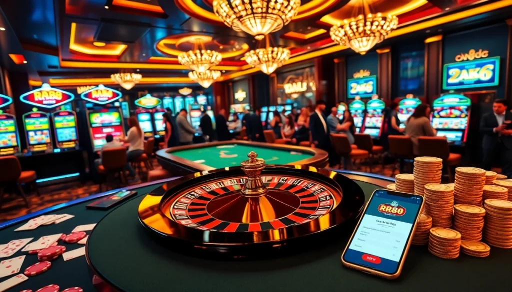 Experience the thrill of gambling at https://rr88.wales/ with vibrant casino tables and exciting gameplay.