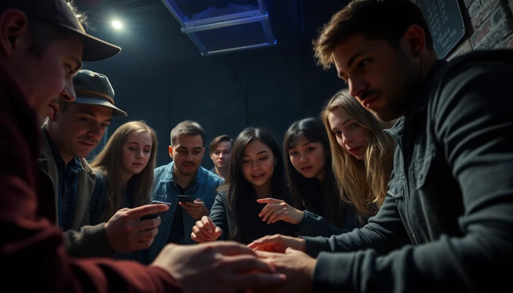 Exciting escape room experience at https://coventryhub.co.uk/escape-live-coventry/ with players solving puzzles.