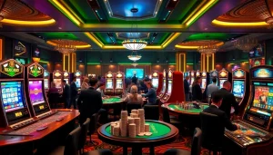 Engage with top games at https://rr88me.com/ in a vibrant luxury casino setting.
