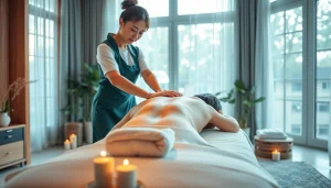 편안한 가정 환경에서 차분한 분위기의 장식으로 제공되는 전문 출장마사지 서비스.