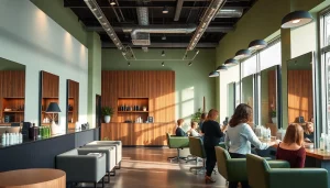 Best hair salon San Diego showcasing a welcoming interior with expert stylists and eco-friendly products.