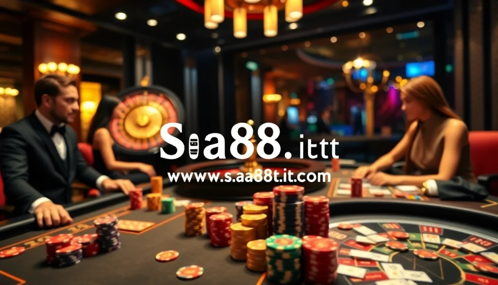 Engage with dynamic online gambling at https://sa88.it.com/ featuring casino tables and lively players.