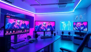 AI nsfw digital studio showcasing advanced image generation technology.