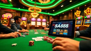 Experience high-stakes gaming at https://sa88.it.com/ with vibrant casino tables and exciting gameplay.