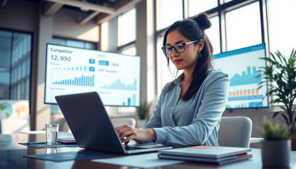 Analyze data to find competitor customer list in an efficient office setting.