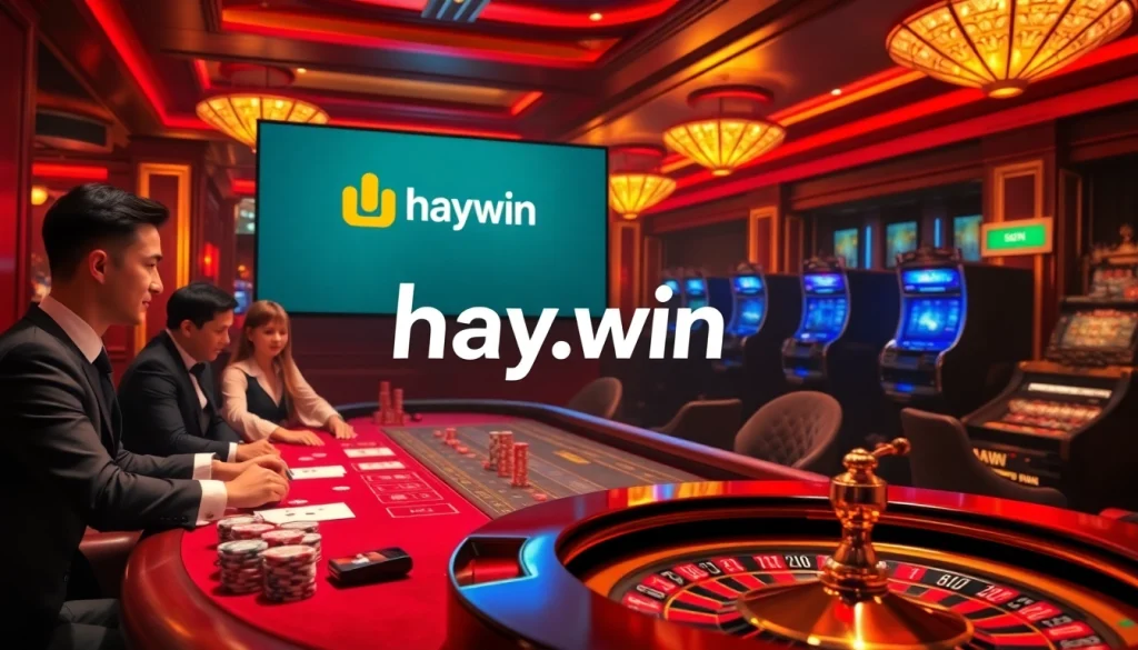 Join the excitement at hay.win with vibrant casino tables and poker action.