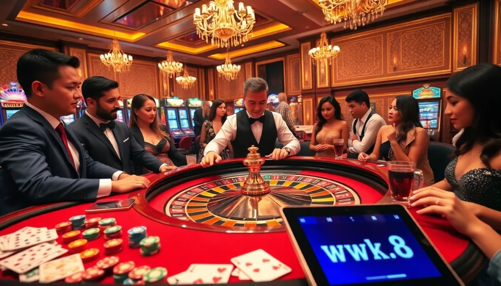 Chiến thắng lớn tại https://luck8.net với roulette cược cao, màu sắc sống động và những người chơi casino thanh lịch.