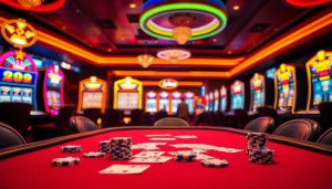 Engage in thrilling poker action at https://i5bet.it.com/ with luxury atmosphere and vibrant casino visuals.