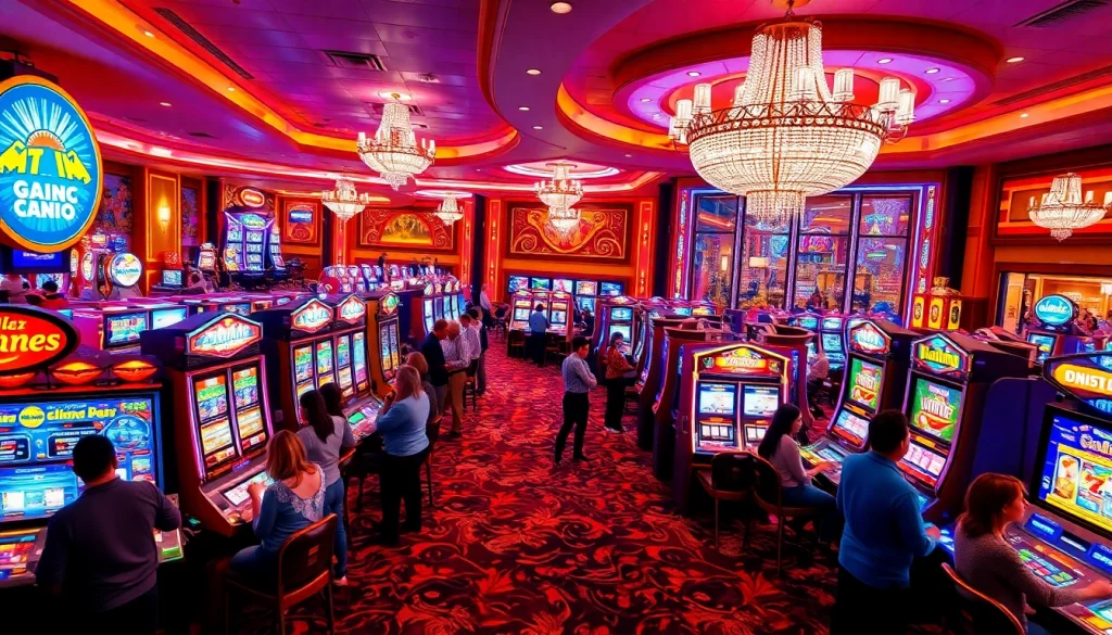 Explore dynamic gaming activities on reddit highlighting lively casino scenes and enthusiastic players.