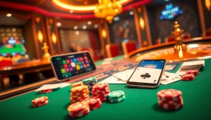 UU88 gaming table with cards and chips reflects luxury and excitement.