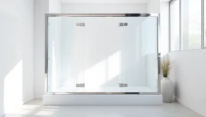 Genießen Sie die elegante sonni Duschkabine 80x80 in einem modernen Badezimmer.