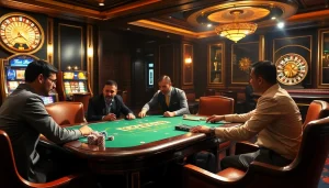 Play exciting poker at Thabet College's professional casino tables with thrilling action.