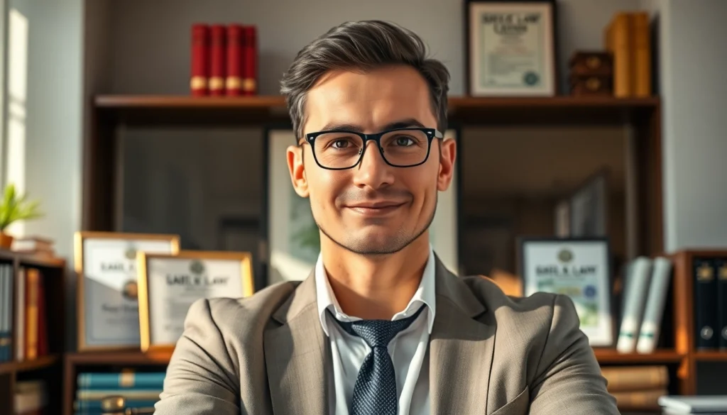 Personal Injury Lawyer in Grand Junction consulting in a professional office, showcasing expertise and trust.