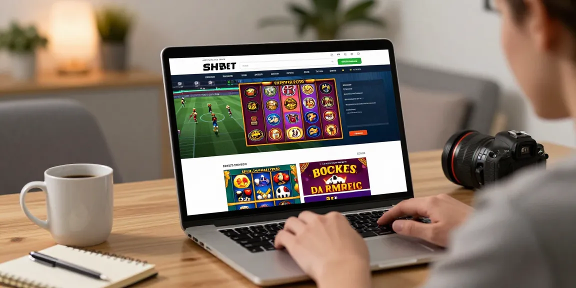 Dynamic SHBET online gambling website interface showcasing sports betting and slot options, enhancing user experience on trang chủ shbet.
