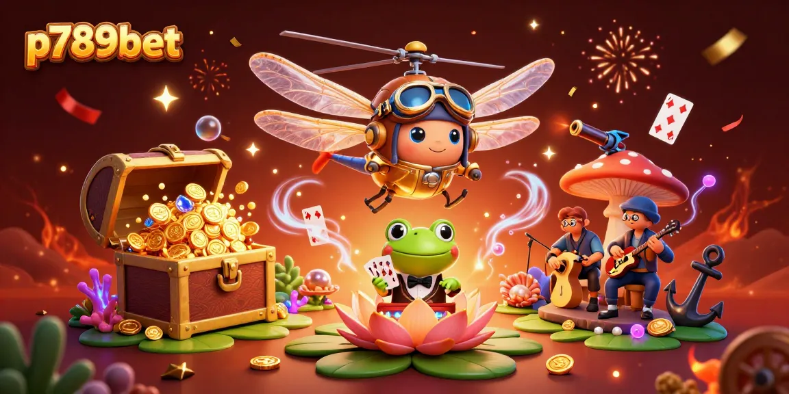 Tham gia trải nghiệm tại p789bet với cột mốc casino sống động và các linh vật giải trí.