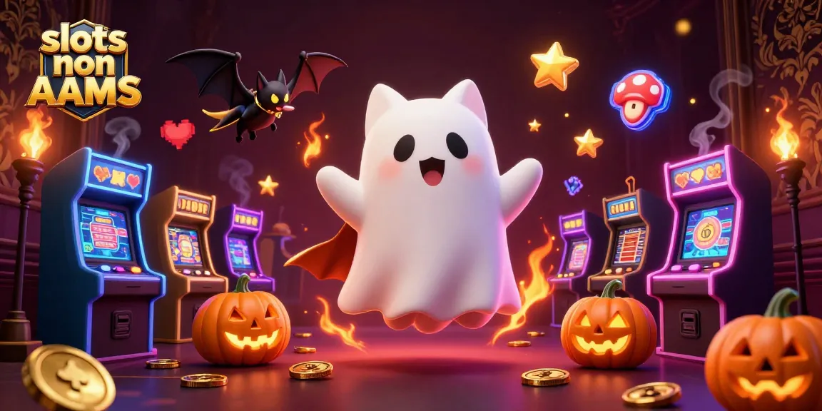 Gioca alle slot non AAMS con il gatto fantasma e il pipistrello in un casinò spettrale.