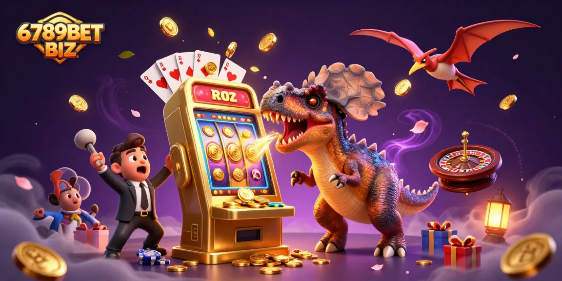 Catch massive wins with 6789BET BIZ as characters celebrate jackpots in a rich casino scene.