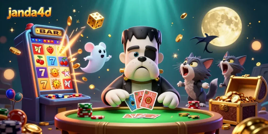 janda4d menampilkan permainan slot dengan karakter unik dan suasana yang menarik untuk para pemain