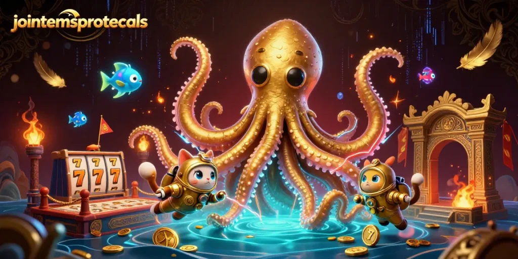 Mainkan game slot di jointemsprotocols dengan karakter ikonik dan suasana memukau.